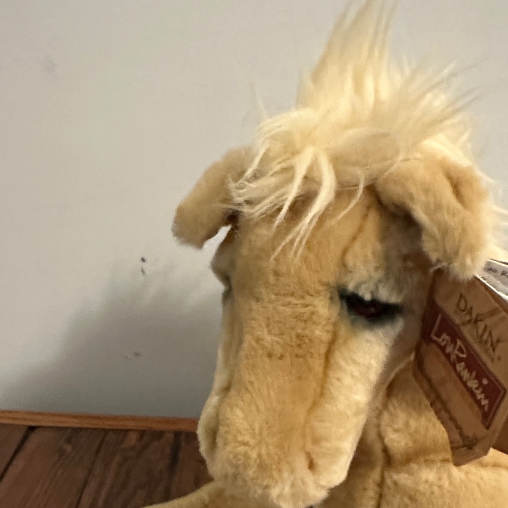 Dakini Tan Plush Pony - Picture 2 of 7